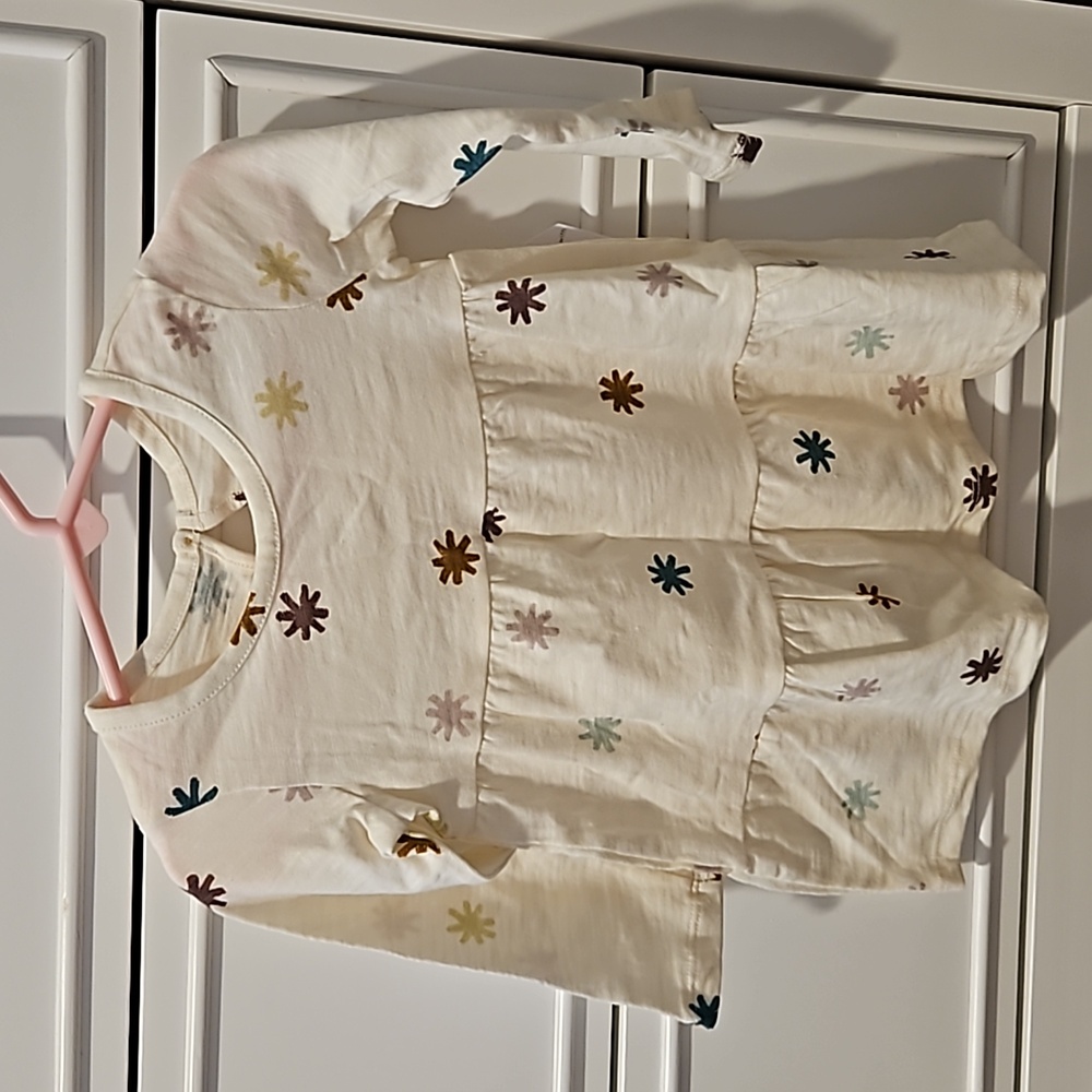 Cotton Tiered Dress